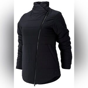New Balance Women's Puffer Jacket in Black